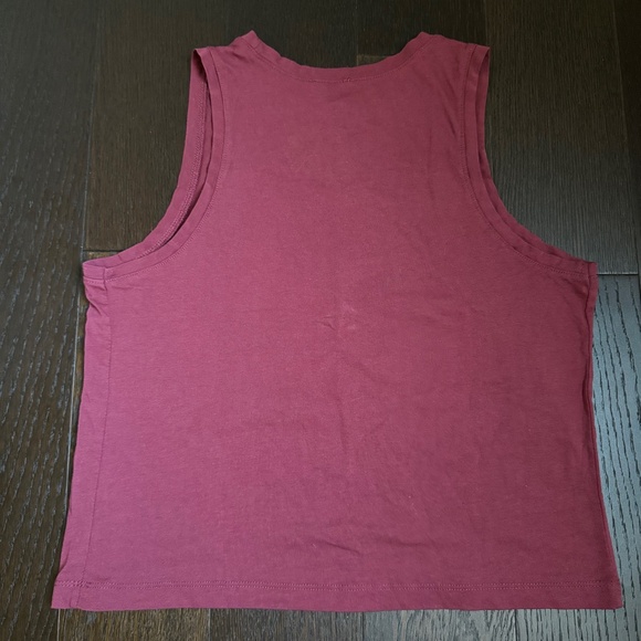 FIFTH SUN "Say You'll Be Wine" Crop Tank Top - Size M - Picture 4 of 8